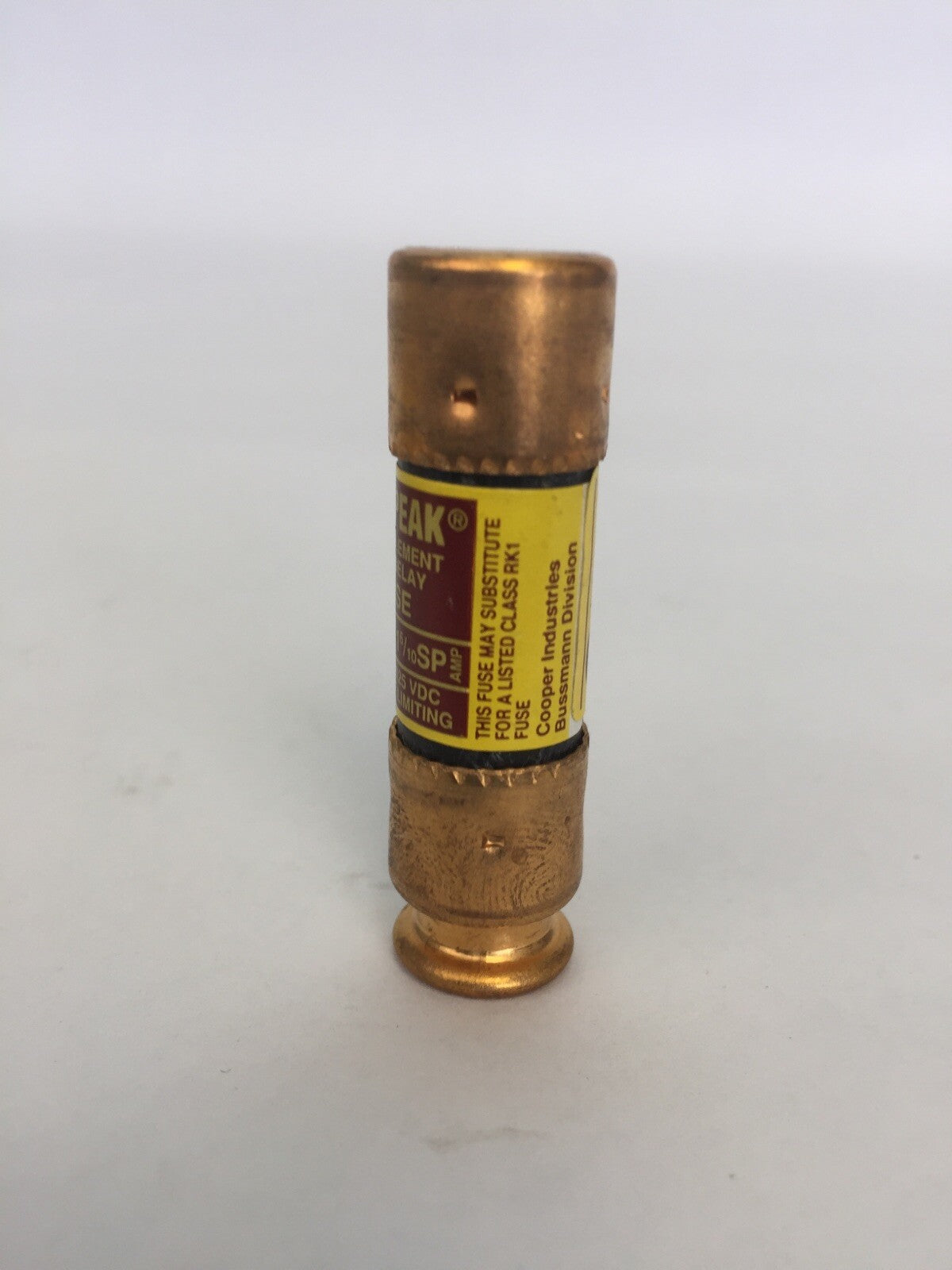 LOW-PEAK LPN-RK-1-6/10SP DUAL ELEMENT TIME-DELAY FUSE 1-6/10A 250VAC (BOX OF 10)4