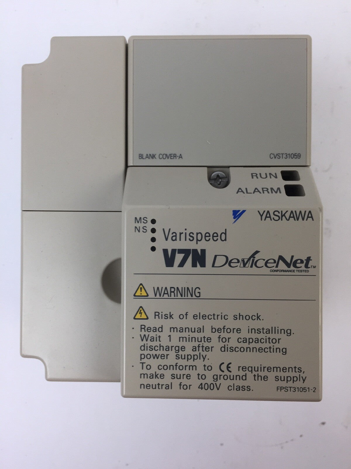 YASKAWA CIMR-V7WU22P2 AC VE VARISPEED V7N DEVICENET 230VAC 1