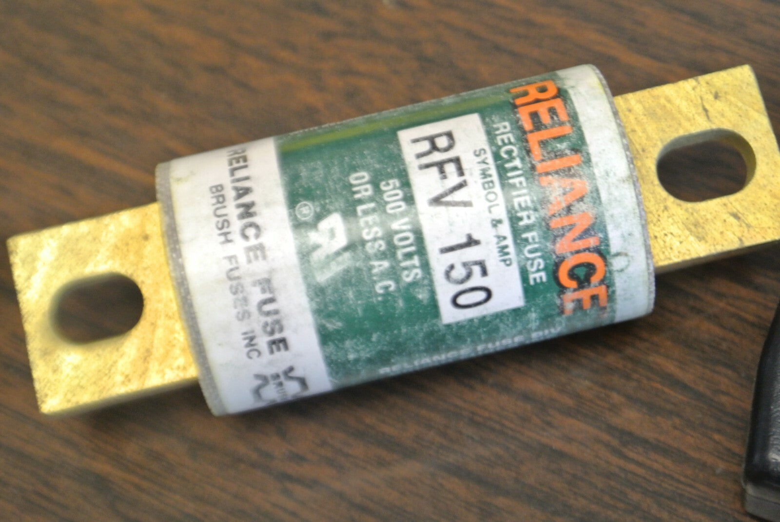 BOX of 5 / RELIANCE / BRUSH RFV150 RECTIFIER FUSE / 150A / 500V / NEW SURPLUS2