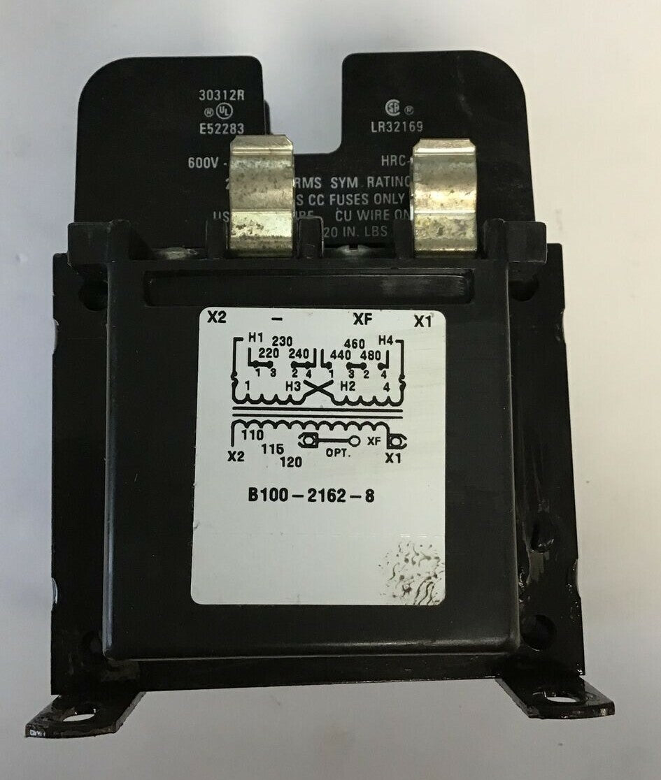 CUTLER HAMMER C0100E2AFB INDUSTRIAL CONTROL TRANSFORMER 100VA 30A 600VAC4