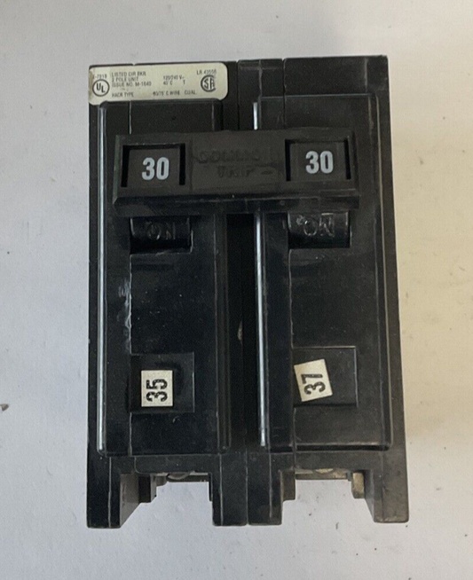 CUTLER HAMMER QBHW2030 CIRCUIT BREAKER 120/240VAC 2POLE0
