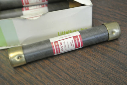 LOT of 8 / LITTELFUSE NLS25 ONE-TIME CLASS K5 FUSE / 25A / 600V / NEW SURPLUS1