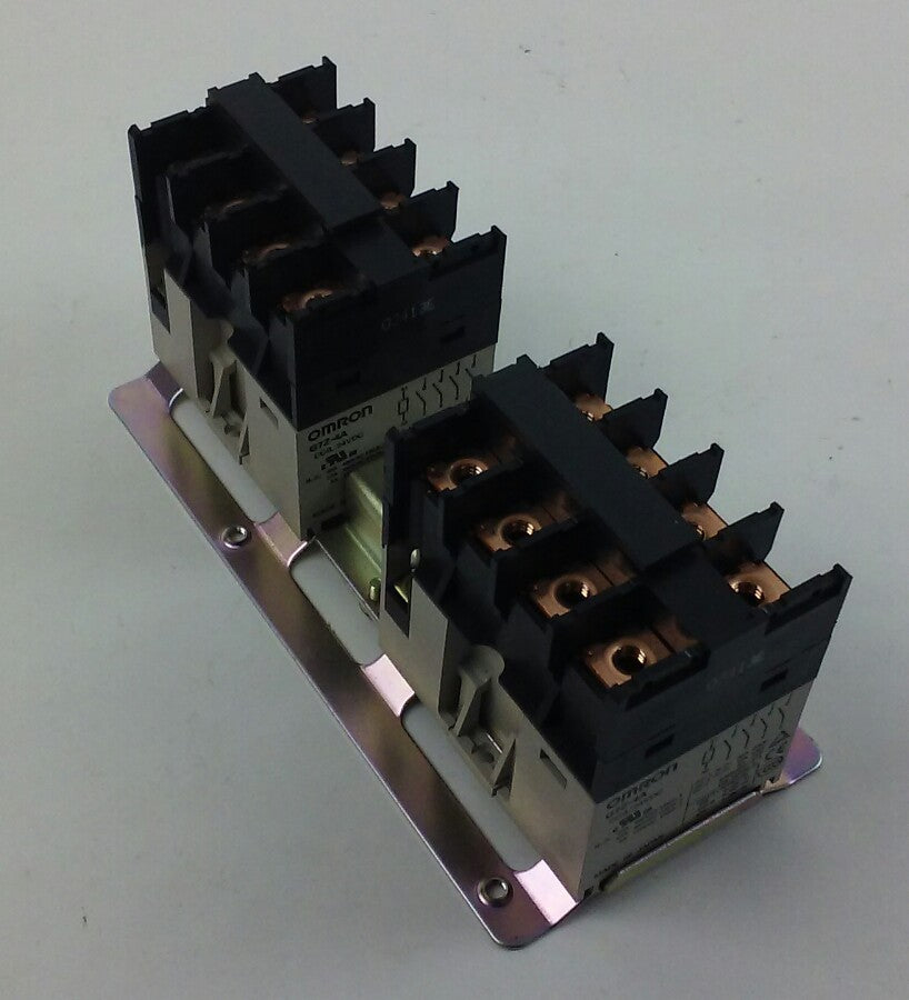 2 Omron relay G7Z-4A , 24Vdc - G7Z4A (two mounted) (NEW SURPLUS)0