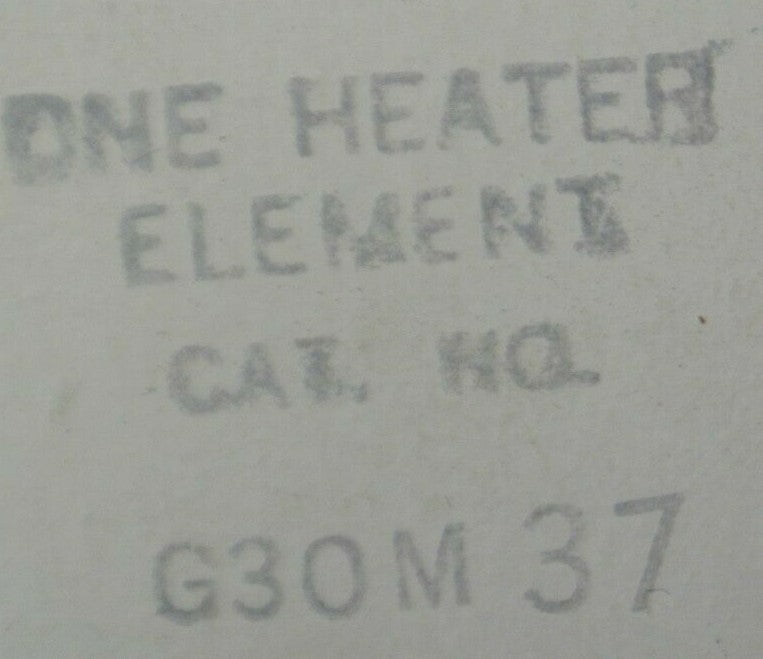 I-T-E / GOULD G30M37 OVERLOAD HEATER ELEMENTS / 37A / NEW SURPLUS - EACH1