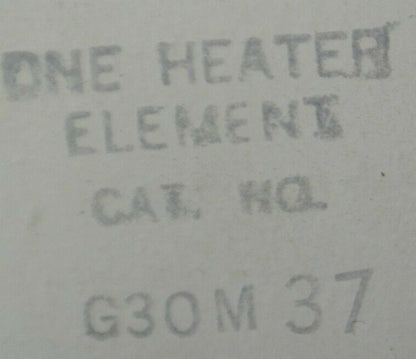 I-T-E / GOULD G30M37 OVERLOAD HEATER ELEMENTS / 37A / NEW SURPLUS - EACH1