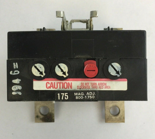 GE TFK226T175 TRIP UNIT 175AMP 2POLE0