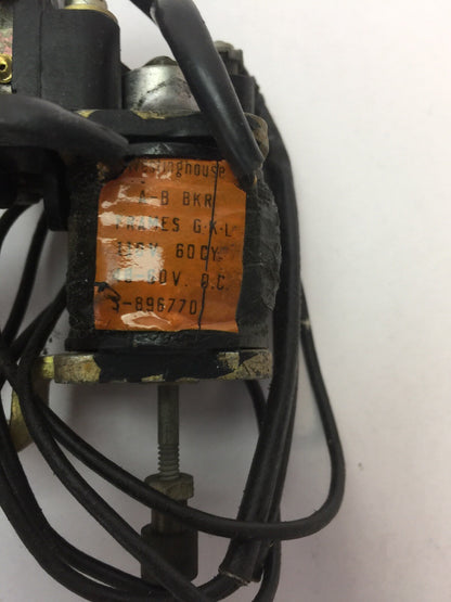 WESTINGHOUSE/CUTLER HAMMER S-896770 SHUNT TRIP 110VAC 60CY 48-60VDC 1