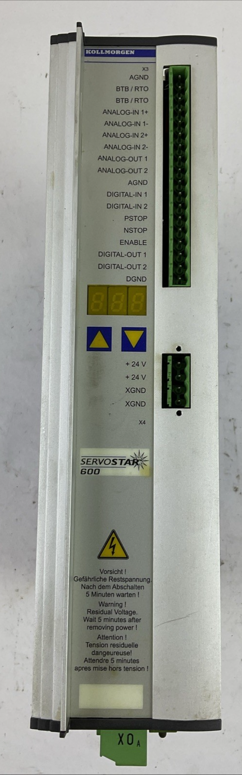 DANAHER MOTION GmbH S61000-NA SERVOSTAR 610 3X230-480V 7kVA 10A SERVO DRIVE0