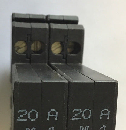 PHOENIX CONTACT TMC 2 M1 12 20A CIRCUIT BREAKER 65VDC 480VAC2