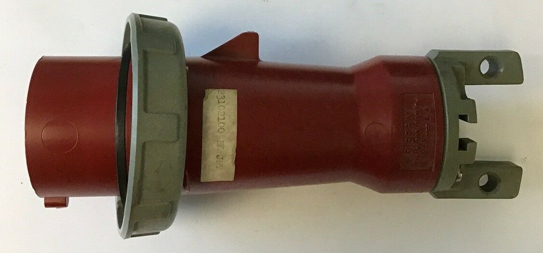 HUBBELL 516P6W PIN&SLEEVE RECEPTACLE PLUG 16A 380VAC 0