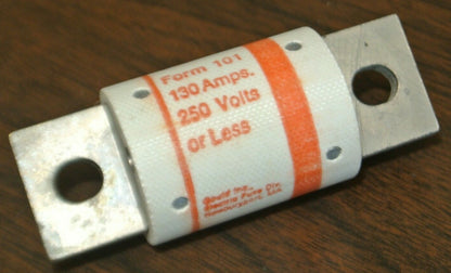 GOULD SHAWMUT A25X130-4 / RECTIFIER FUSE / 130A / 250VAC / NEW SURPLUS0