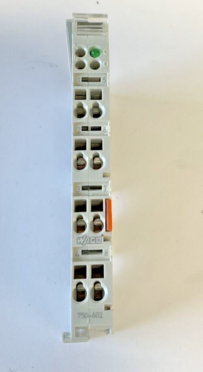 WAGO 750-602(2) DC POWER SUPPLY 24VDC / 750-600(2) END MODULE ***LOTOF4***3