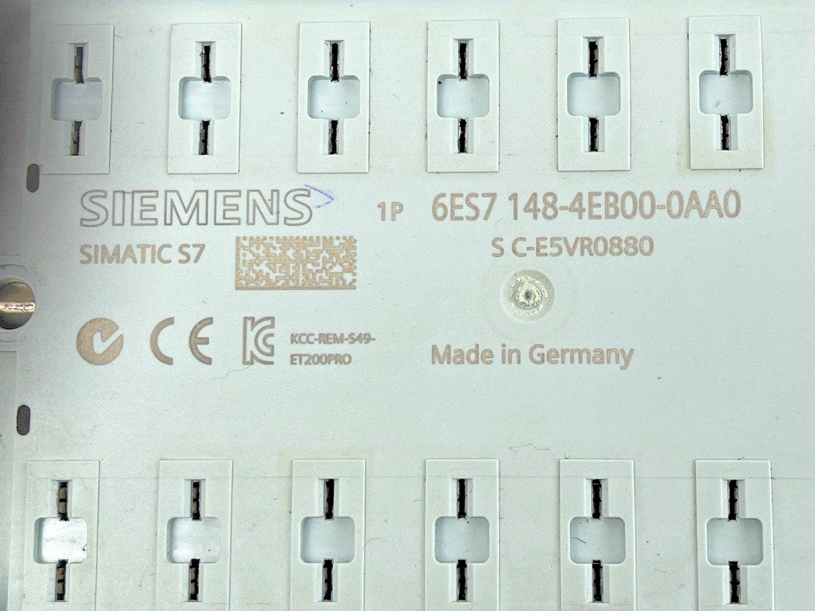 SIEMENS - 6ES7 148-4EB00-0AA0 - SIMATIC S7 PNEUMATIC INTERFACE FOR ET 200 PRO6