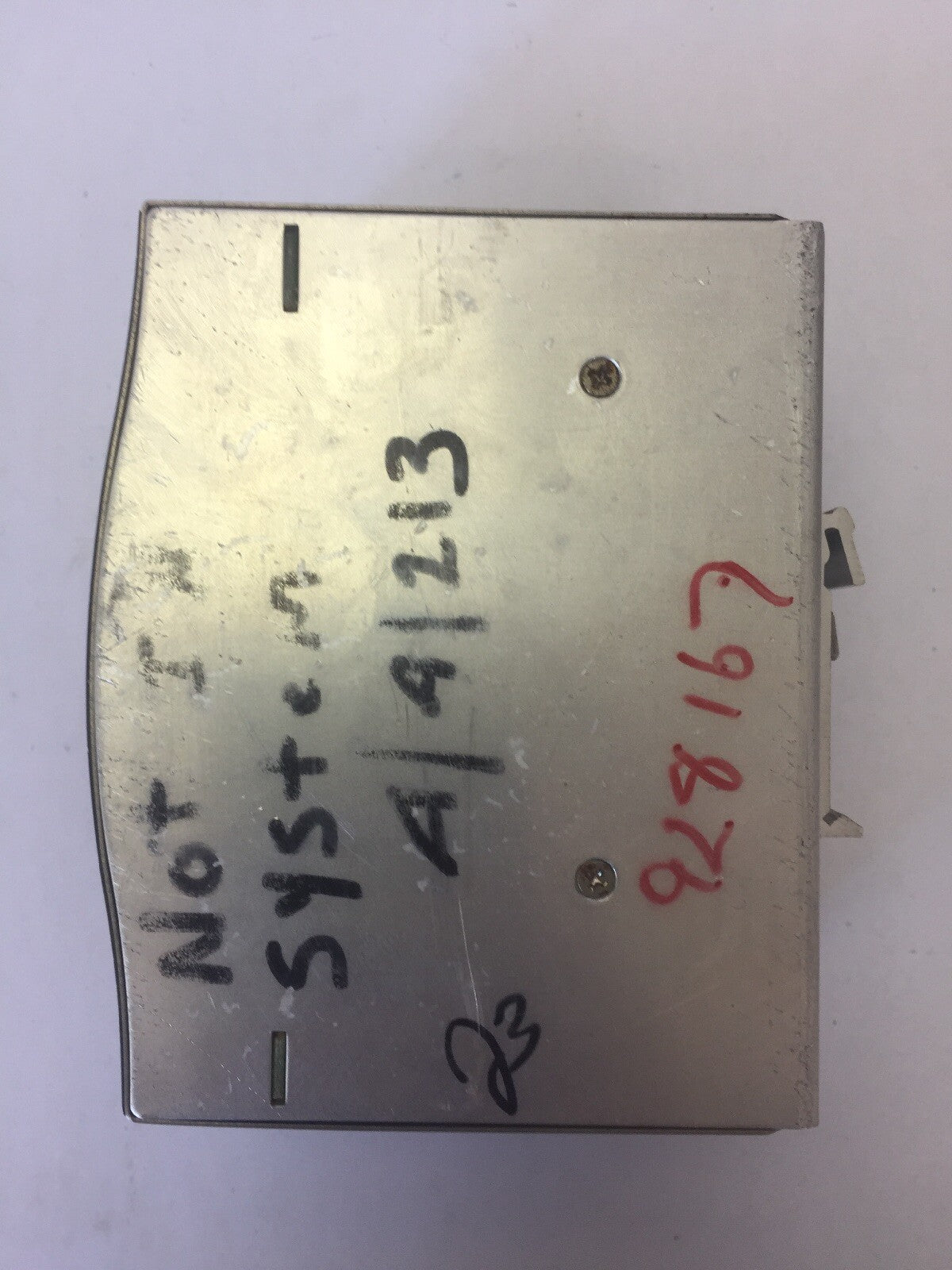 WEIDMULLER 8708670000 POWER SUPPLY INPUT 100-120VAC 200-240VAC OUTPUT 24VDC 5A1