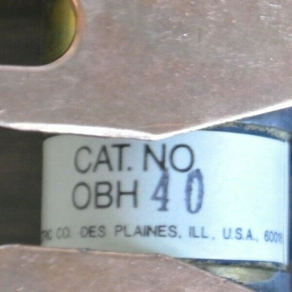 ECONOMY / FPE OBH-40 BOLT-ON FUSE / 40A / 32VDC / NEW SURPLUS1