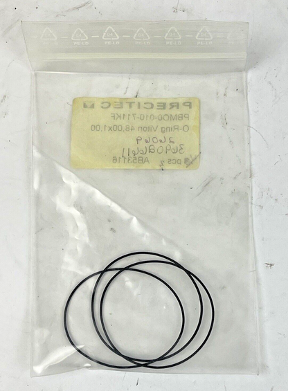 PRECITEC *LOT OF 3* - PBMO0-010-711KF - O-RING REPLACEMENT, O-RING VITON-AB531162