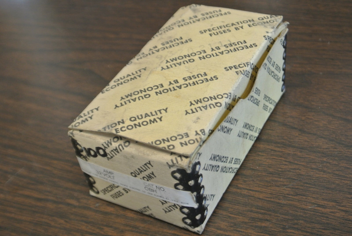 ECONOMY / FPE OBH-100 BOLT-ON FUSE / 100A / 32VDC / NEW SURPLUS6