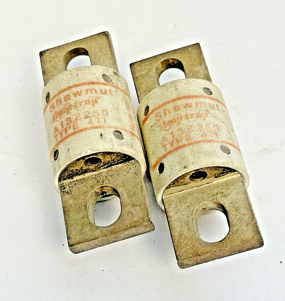 GOULD SHAWMUT - *LOT OF 2* - A13Z250 TYPE 4TI - AMPTRAP 200 VAC, 250 A0