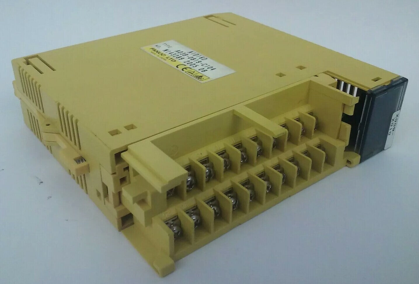 FANUC AID16D, TYPE A03B-0819-C104 INPUT MODULE, 24VDC (LOT 0F 2) MISSING DOOR0