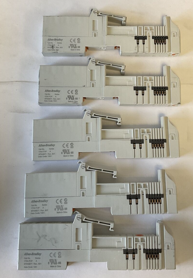 ALLEN BRADLEY 1734-TOP TERMINAL BASE REV.A01 SER.A****LOTOF5****0