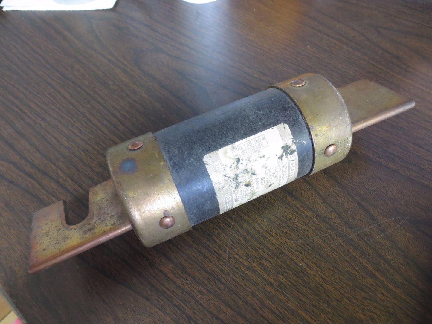 ECON ECN600 DUAL-ELEMENT TIME-DELAY FUSE - 600V, 600A0