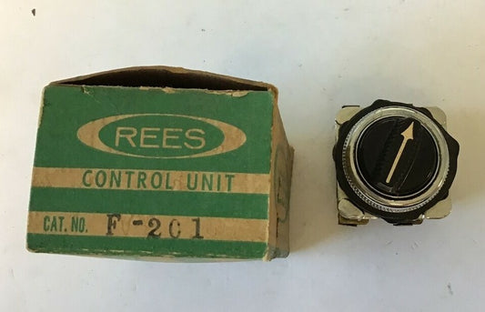 REES F-201 SELECTOR SWITCH TYPE RB BLOCK0