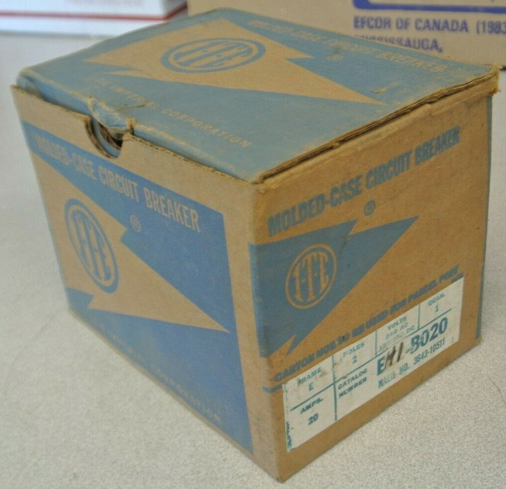 I-T-E EH1-B020 CIRCUIT BREAKER 20A / 277VAC / 1-POLE / NEW SURPLUS6