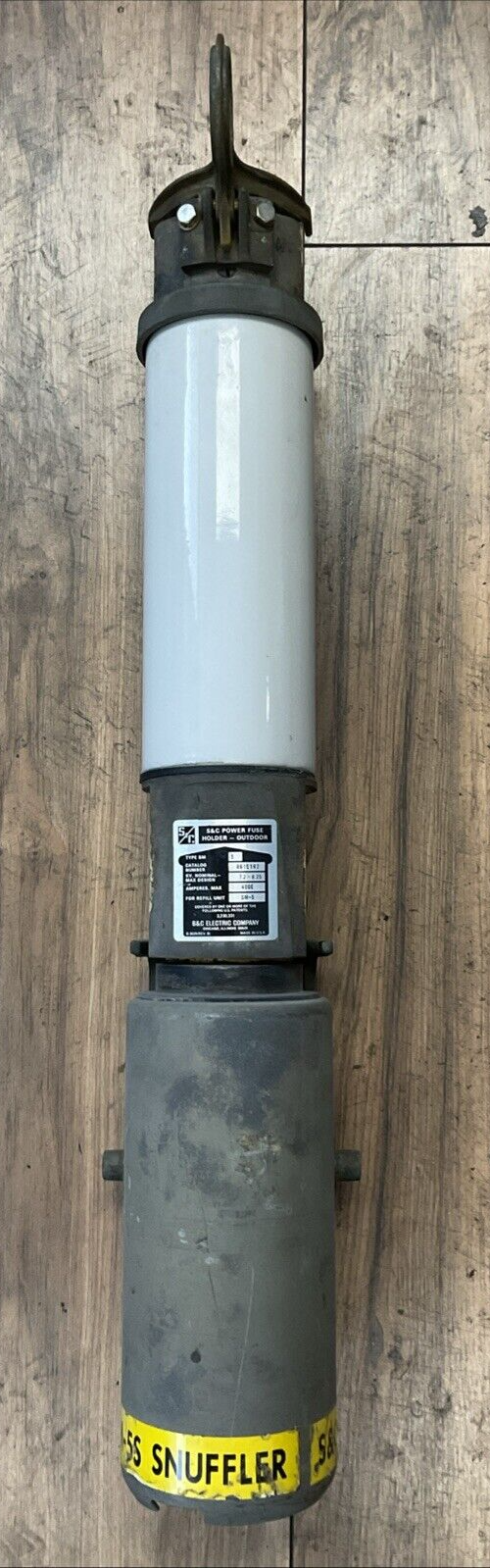 S & C 86151R POWER FUSE HOLDER - OUTDOOR 400E AMPHERES 7.2-8.25 KV NOMINAL0