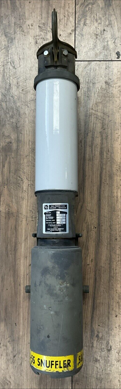 S & C 86151R POWER FUSE HOLDER - OUTDOOR 400E AMPHERES 7.2-8.25 KV NOMINAL0