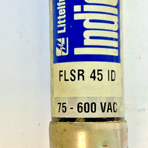 LITTLEFUSE FLSR 45 ID FUSE 75-600VAC CLASS RK-5***LOTOF3***1