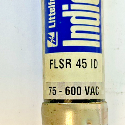 LITTLEFUSE FLSR 45 ID FUSE 75-600VAC CLASS RK-5***LOTOF3***1