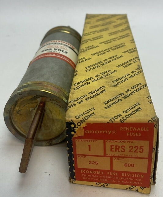 ECONOMY ERS 225 RENEWABLE FUSE 225AMP 600V0