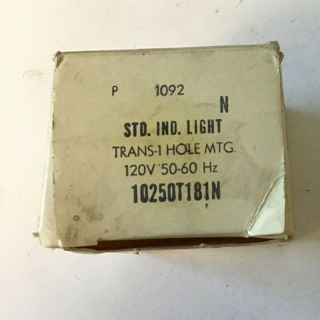 CUTLER HAMMER/ EATON 10250T181N PILOT LIGHT 120V 50/60HZ1