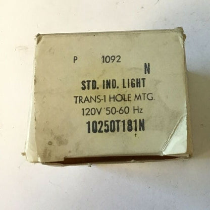 CUTLER HAMMER/ EATON 10250T181N PILOT LIGHT 120V 50/60HZ1