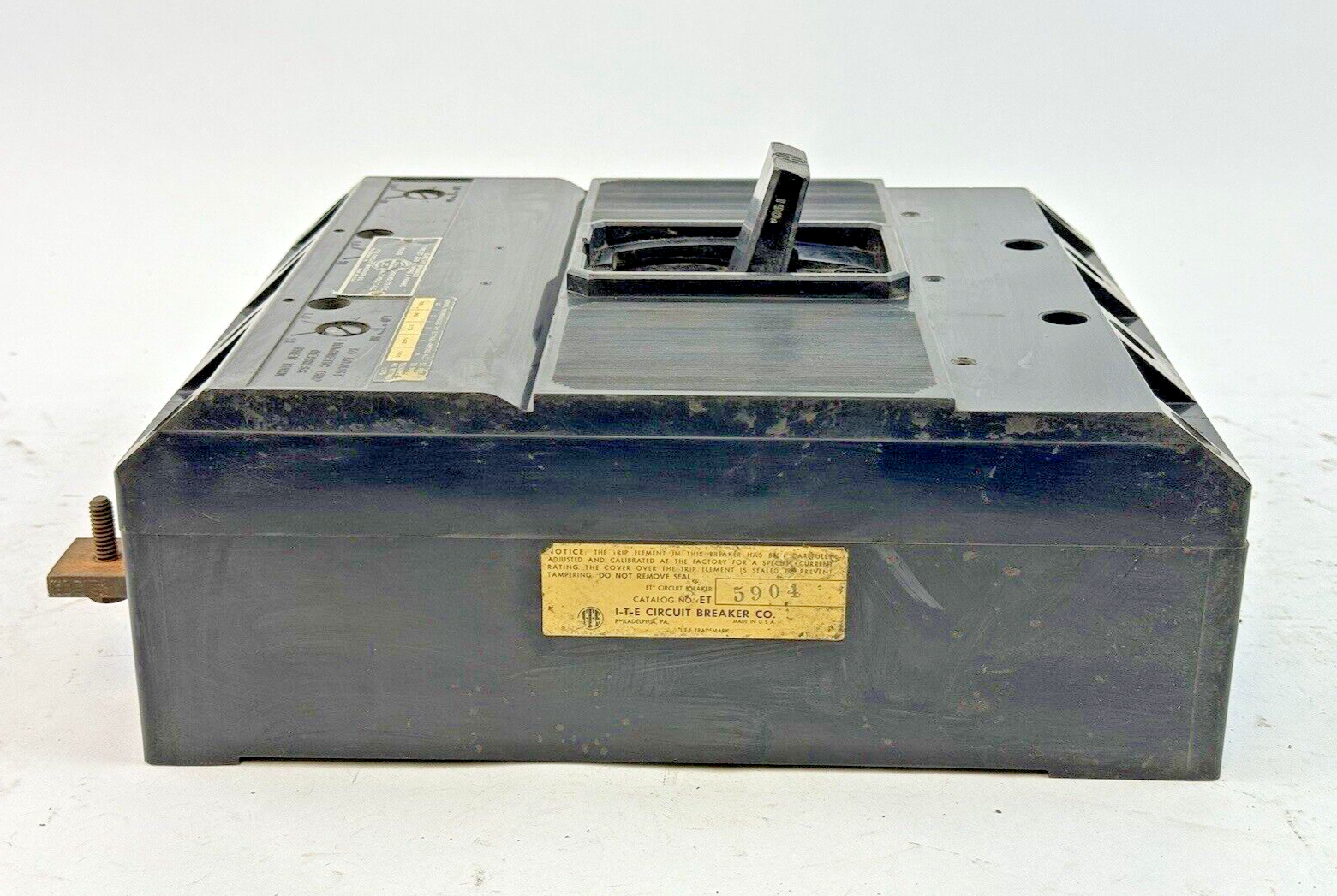 ITE - ET5904 - MOLDED CASE ET-225 FRAME CIRCUIT BREAKER - 150 A, 3 POLE, 600 VAC2