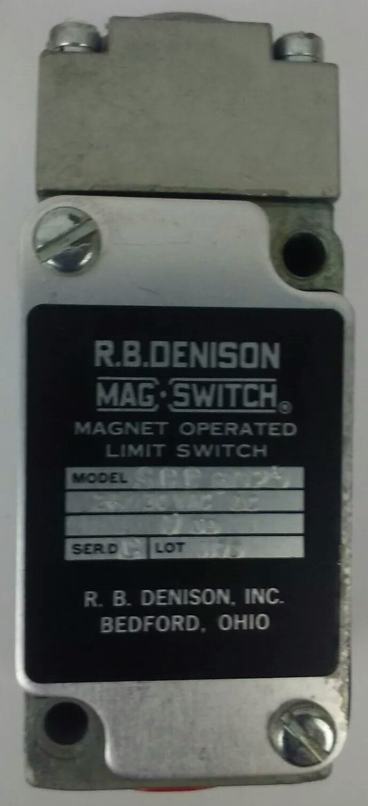 R.B.DENISON SGC8025 SERIES C MAGNET OPERATED LIMIT SWITCH, 24-130V, 1A, 7-70VA 0