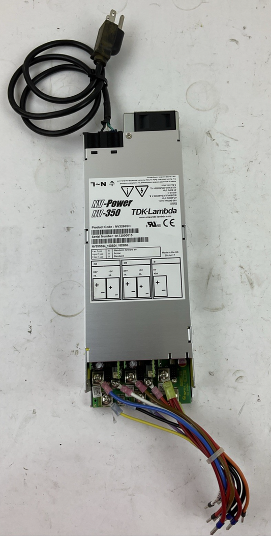 TDK-Lambda NV3266SH POWER SUPPLY NV-POWER NV-350 INPUT 100-240VAC0