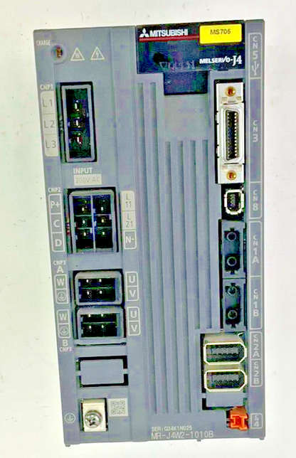 MITSUBISHI MR-J4W2-1010B SERVO DRIVE MODULE 1KWx2 240VAC 908A 50/60HZ0