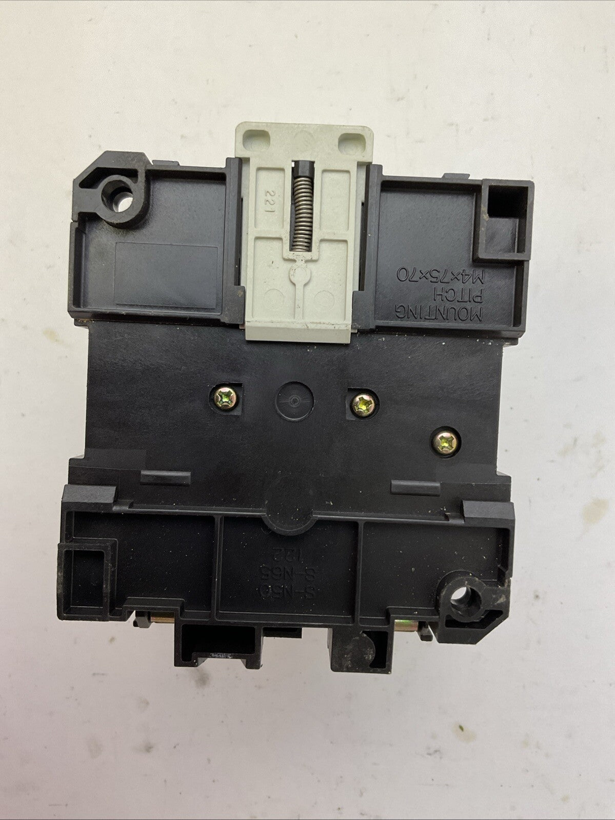 MITSUBISHI S-N50 CONTACTOR 600VAC 80A 3PH 30HP COIL 100-127V 50/60HZ6