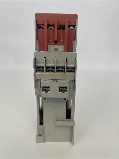 ALLEN BRADLEY 100S-C12DJ404BC CONTACTOR 600VAC 10HP (100-C12D*400 + 100S-F)24VDC7