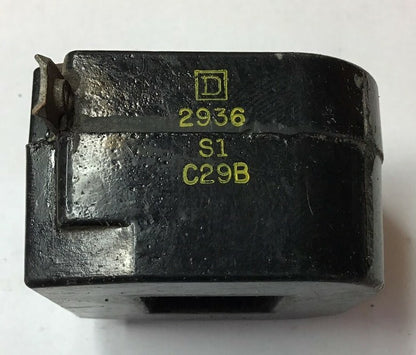 SQUARE D A2936 S1 C29B COIL 110-115V 25CY 208-220V 60CY ***LOTOF7***1