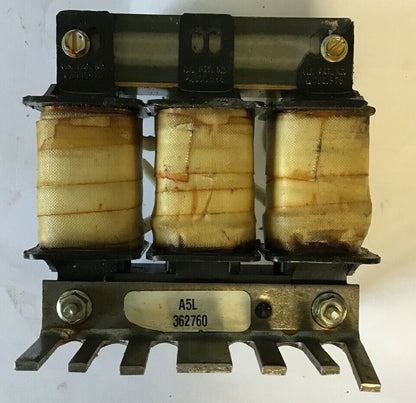 EMERSON LR4-L-014-C THREE PHASE LINE REACTOR 3PH,50/60HZ, 600V MAX 14A MAX 5