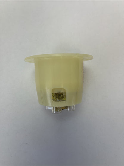 HUBBELL 2535 TWIST-LOCK FLANGED INLET 4POLE 5WIRE GROUNDING 20A 347/600V3