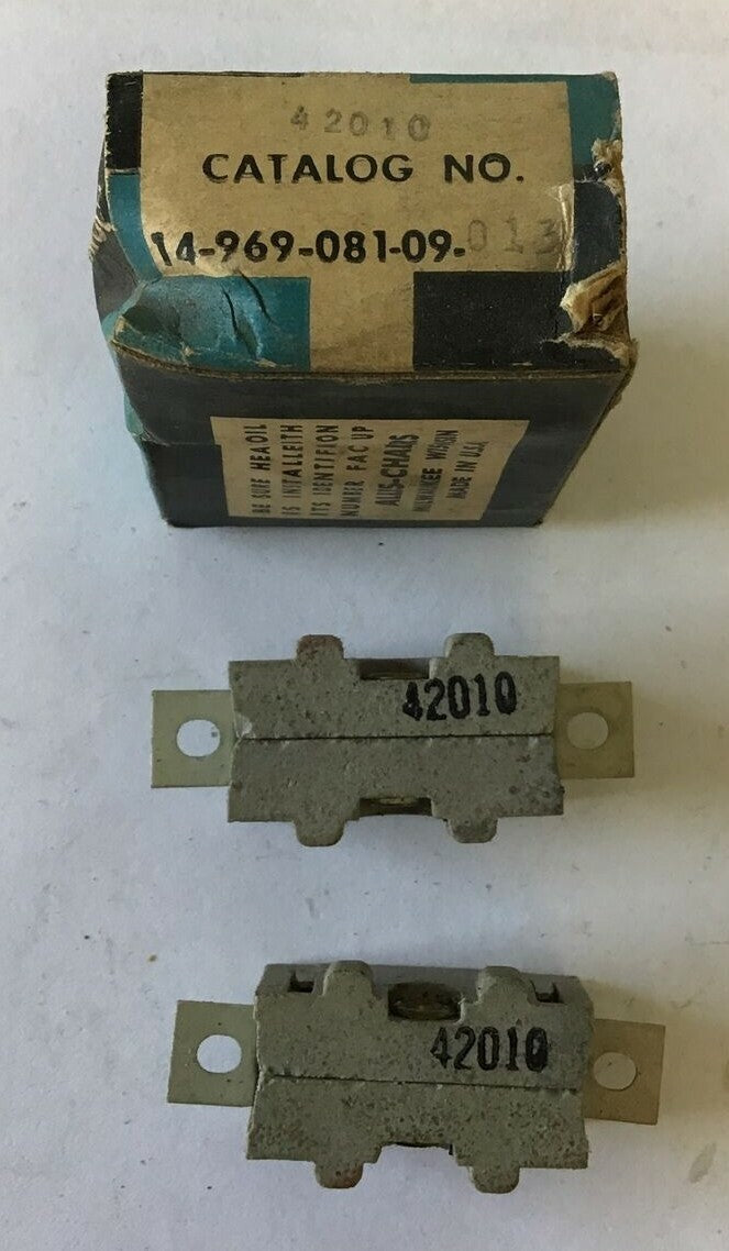 ALLIS-CHALMERS 14-969-081-09-013 THERMAL OVERLOAD HEATER COILS****LOTOF2****0