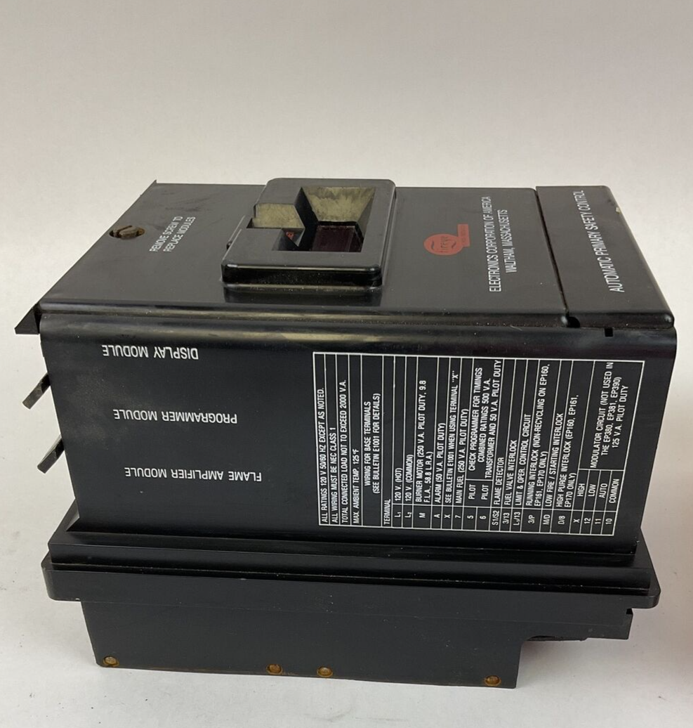 FIREYE EB-700 SAFETY CONTROLLER E1R1 FLAME AMP, EP160 PROGRAMMER, ED500 DISPLAY5
