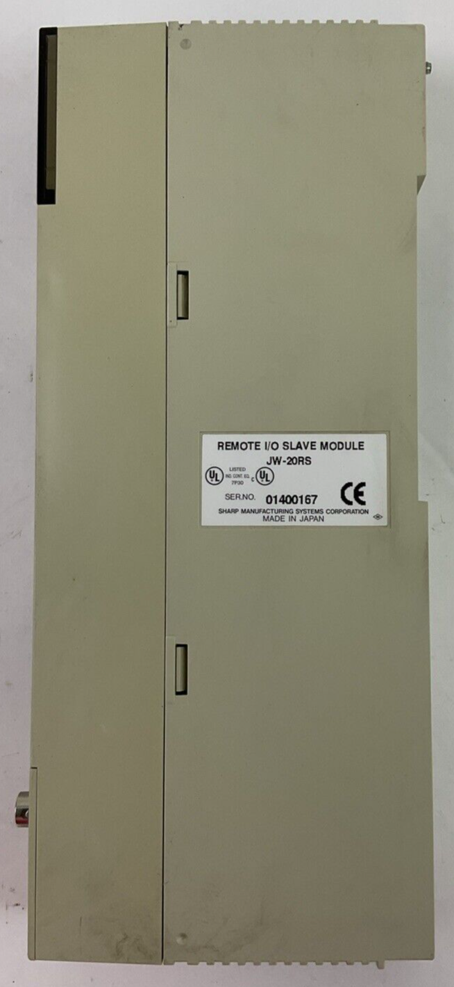 SHARP JW-20RS REMOTE I/O SLAVE MODULE1
