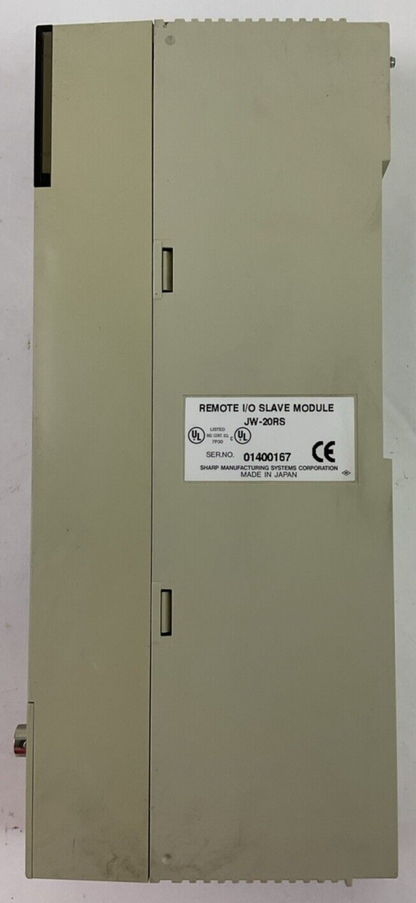 SHARP JW-20RS REMOTE I/O SLAVE MODULE1