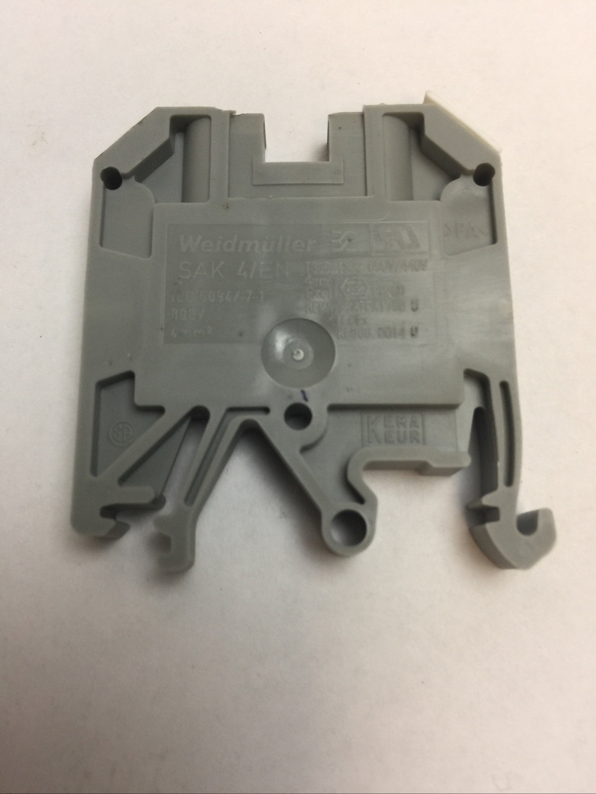 WEIDMULLER TERMINAL SAK 4/EN (LOT OF 41) EW 35(LOT OF 2) AP SAK4-10(LOT OF 1)2