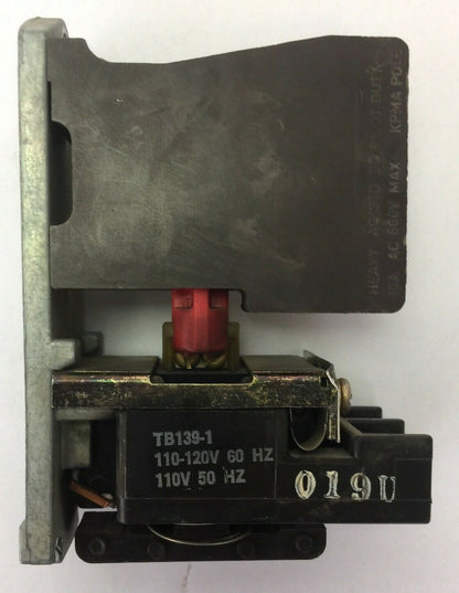 SYLVANIA PMS 6S SLIM JIM RELAY TB139-1 COIL 110-120V 60HZ4