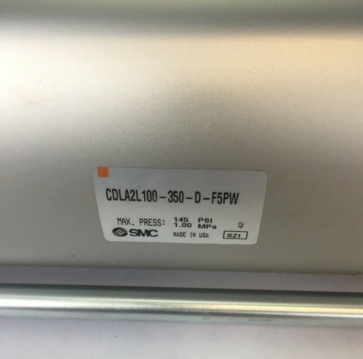 SMC CDLA2L100-350-D-F5PW FINE LOCK CYLINDER DOUBLE ACTING SINGLE ROD STANDARD1